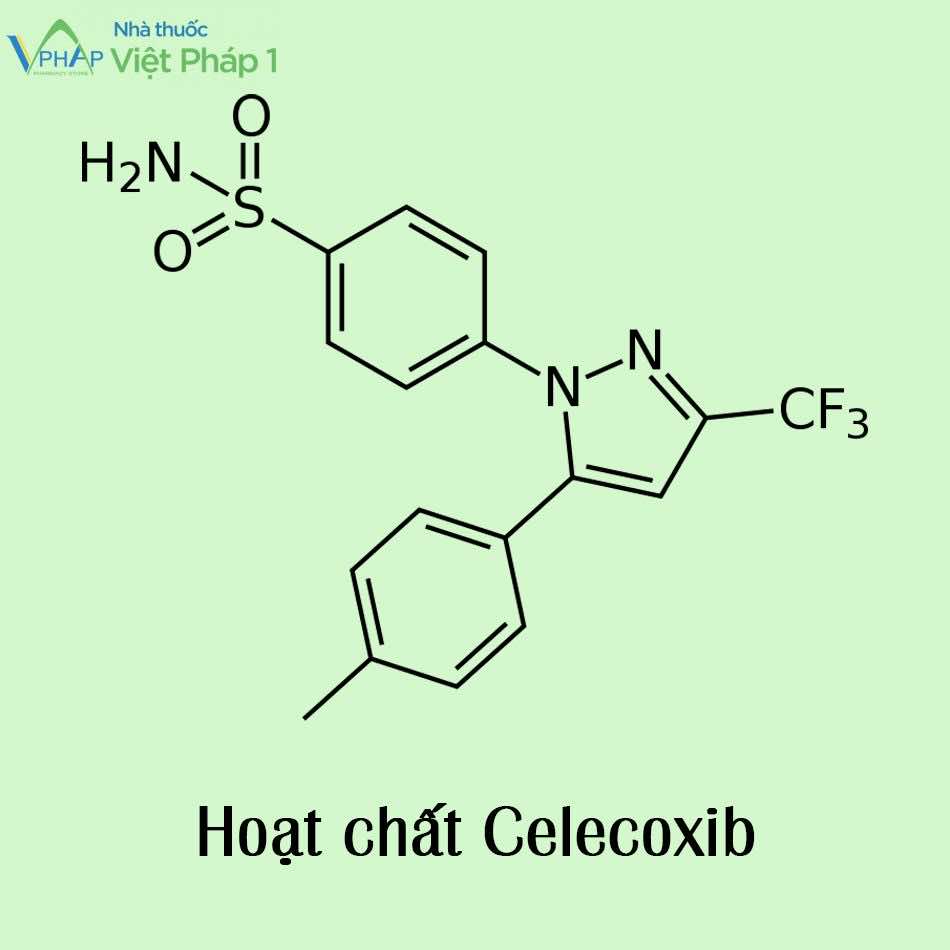 Hoạt chất Celecoxib - Thành phần chính của Golcoxib