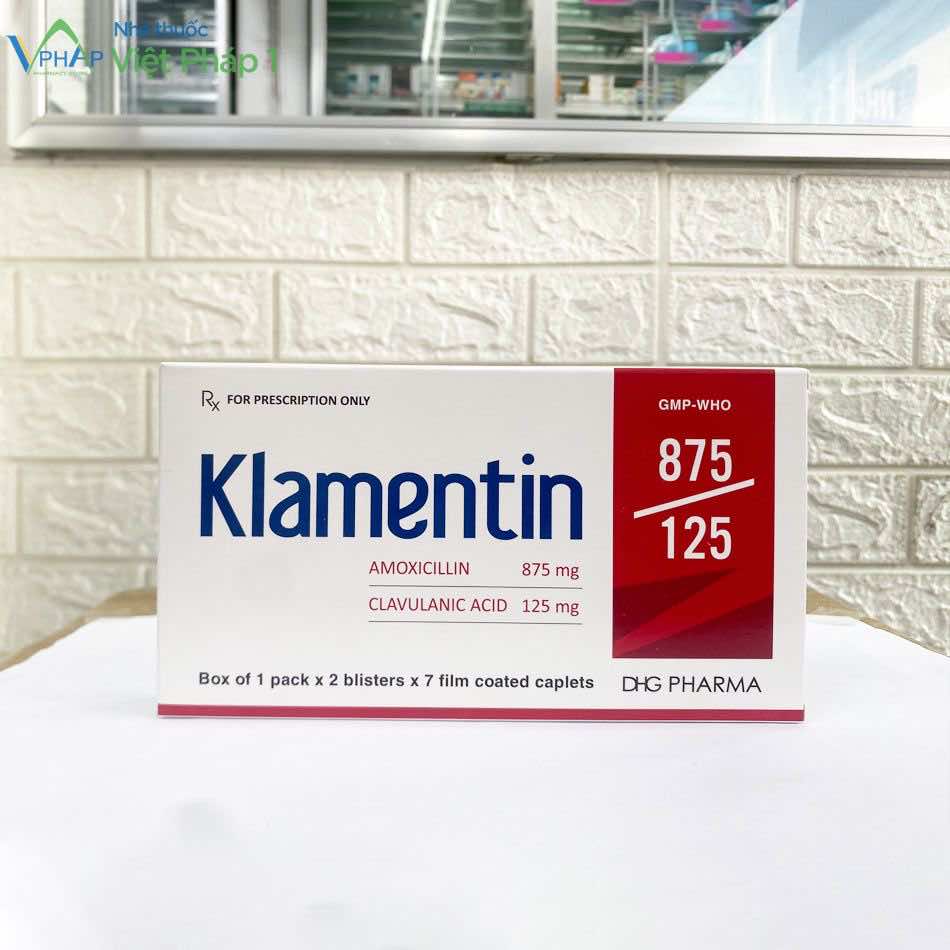 Thuốc chống nhiễm khuẩn Klamentin 875/125
