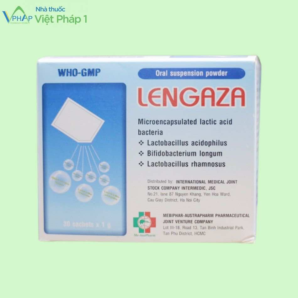 Hình ảnh hộp thuốc Lengaza