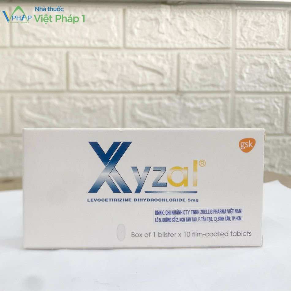 Xyzal 5mg là thuốc chống dị ứng thuộc nhóm thuốc kháng Histamin