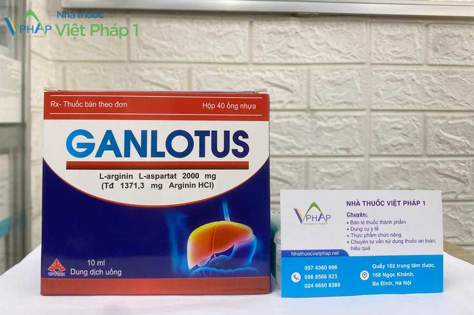 Ganlotus bán tại Nhà thuốc Việt Pháp 1