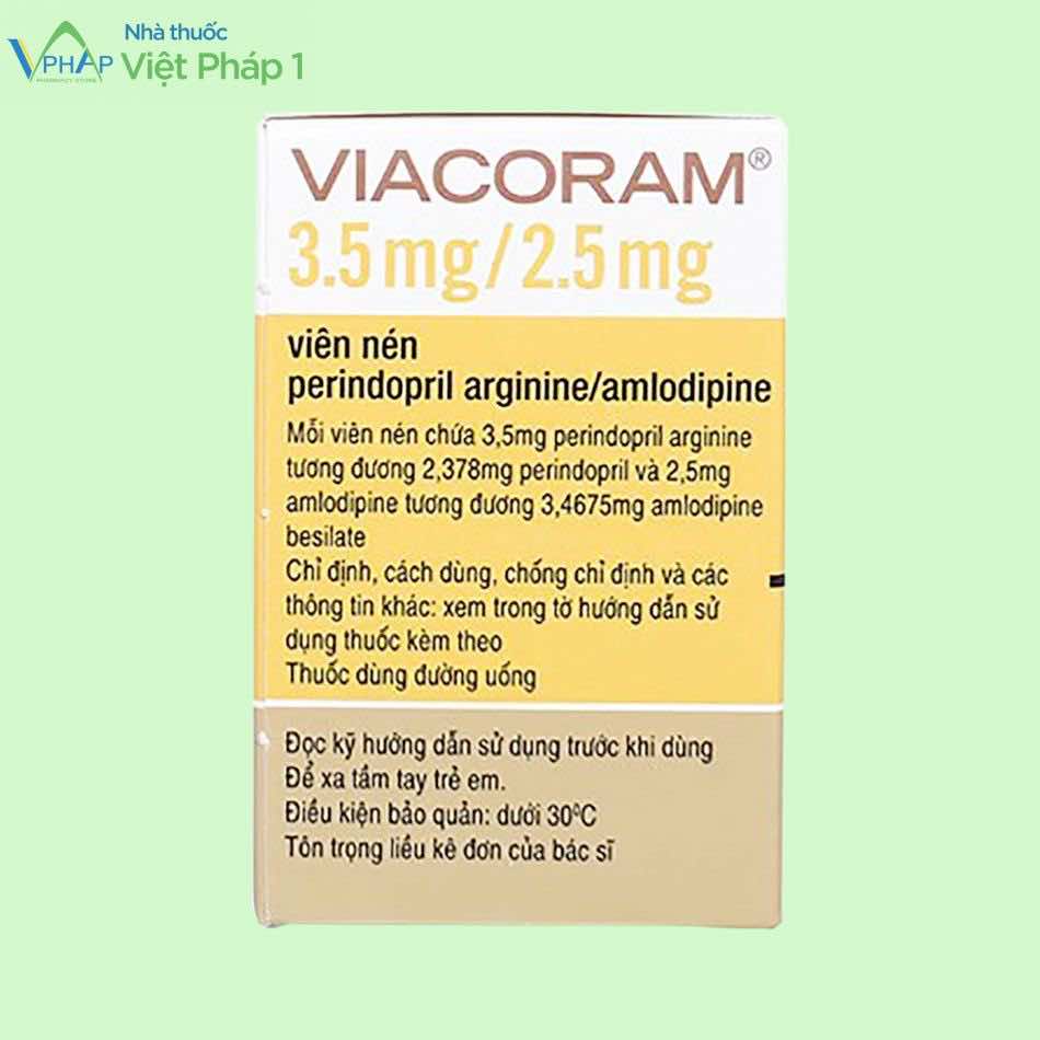 Thuốc Viacoram 3.5mg/2.5mg