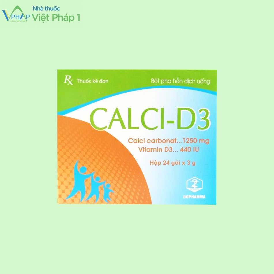 Hình ảnh: Hộp thuốc Calci-D3