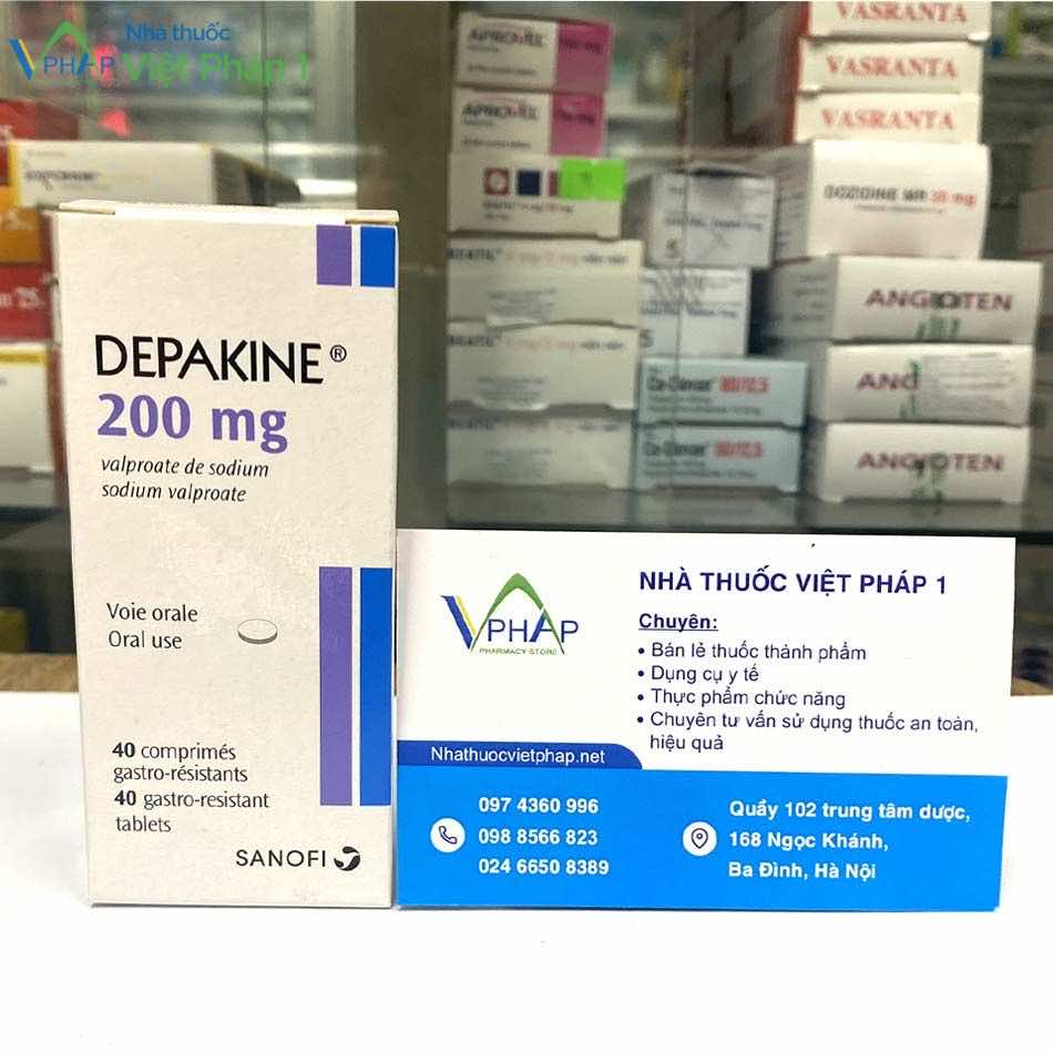 Mua Depakine 200mg tại nhà thuốc Việt Pháp 1