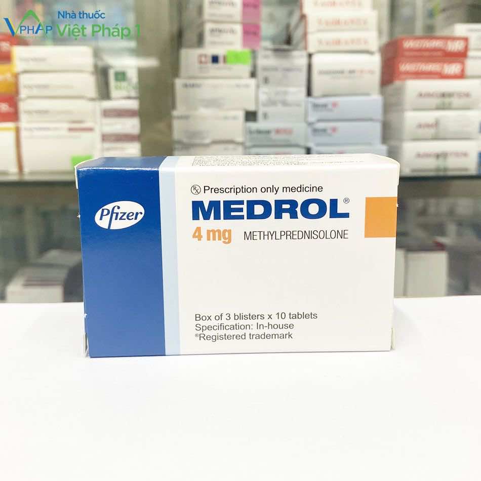 Thuốc chống viêm Medrol 4mg