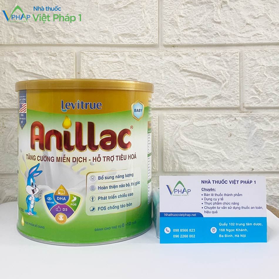 Sữa Anillac bán tại Nhà thuốc Việt Pháp 1