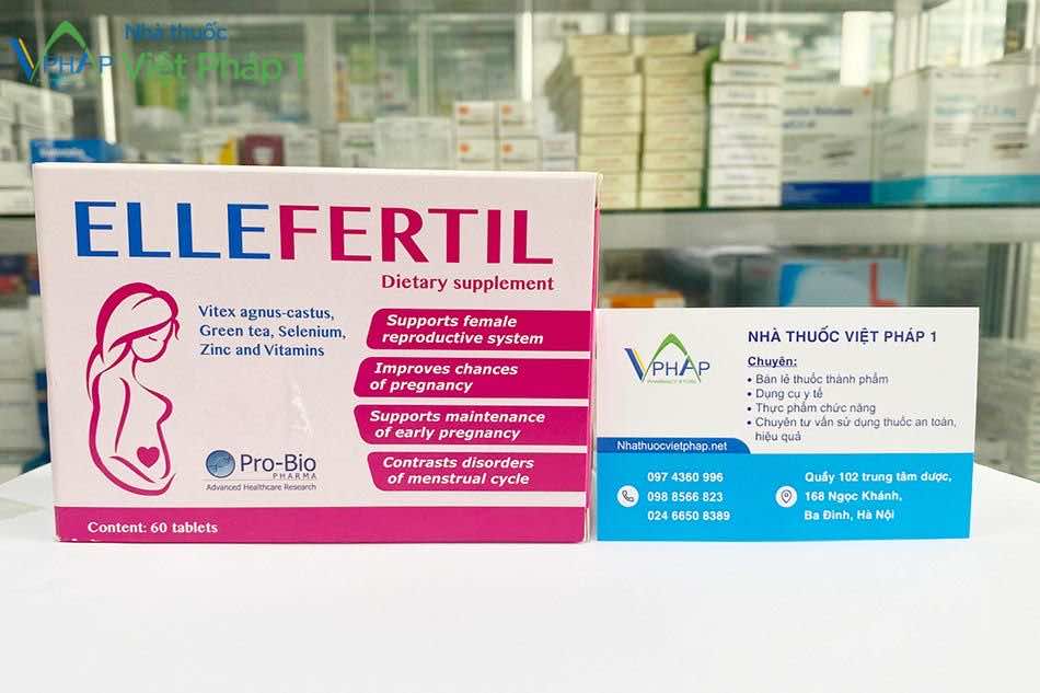 Ellefertil bán tại Nhà thuốc Việt Pháp 1