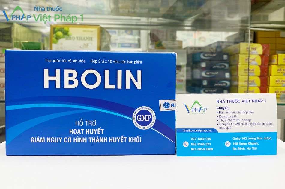 Hbolin bán chính hãng tại Nhà thuốc Việt Pháp 1