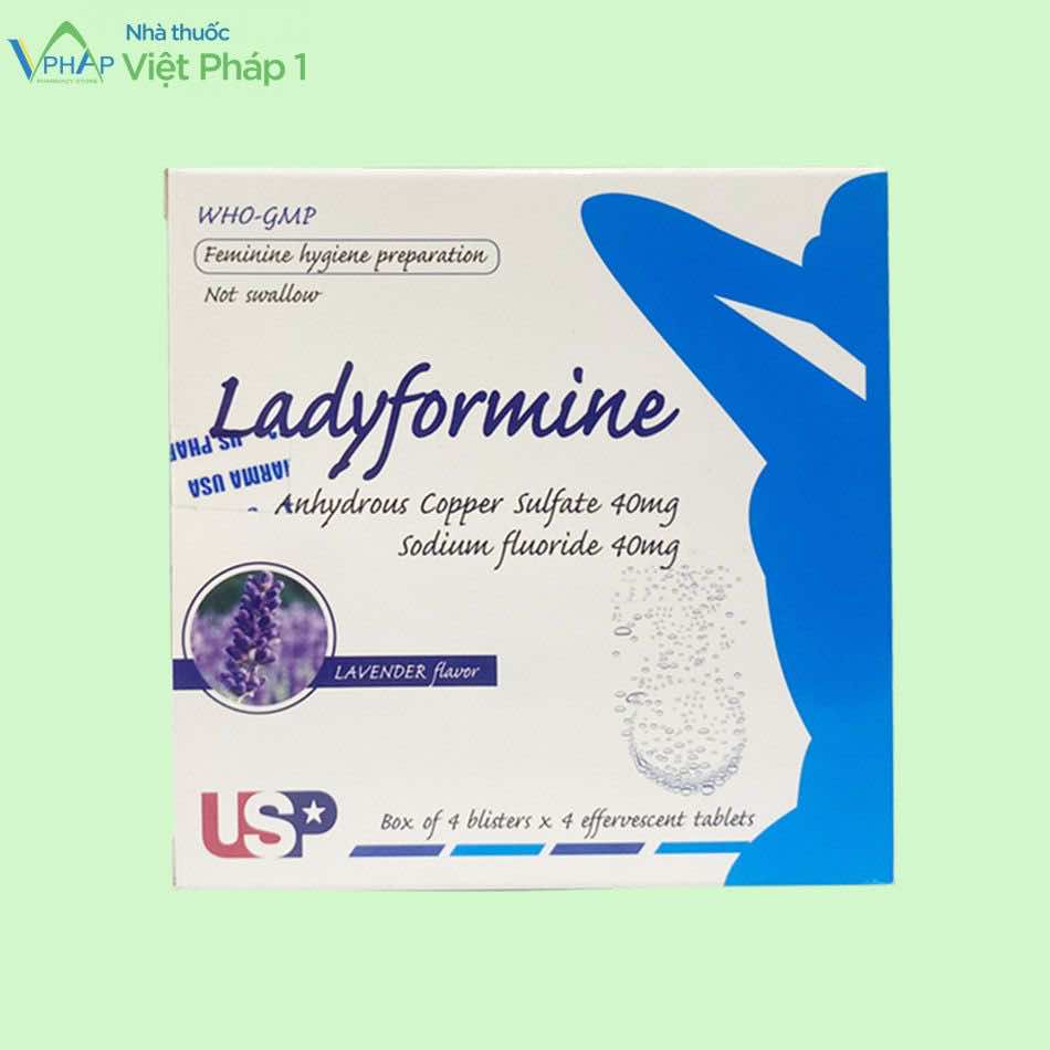 Hình ảnh hộp thuốc Ladyformine USP