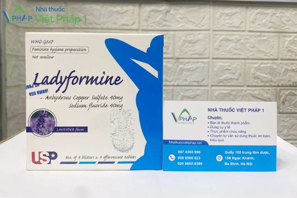 Liên hệ với Nhà thuốc Việt Pháp 1 để mua thuốc Ladyformine