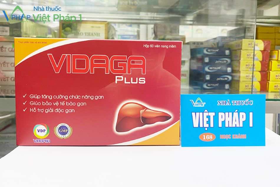 Mua Vidaga Plus chính hãng tại Nhà thuốc Việt Pháp 1