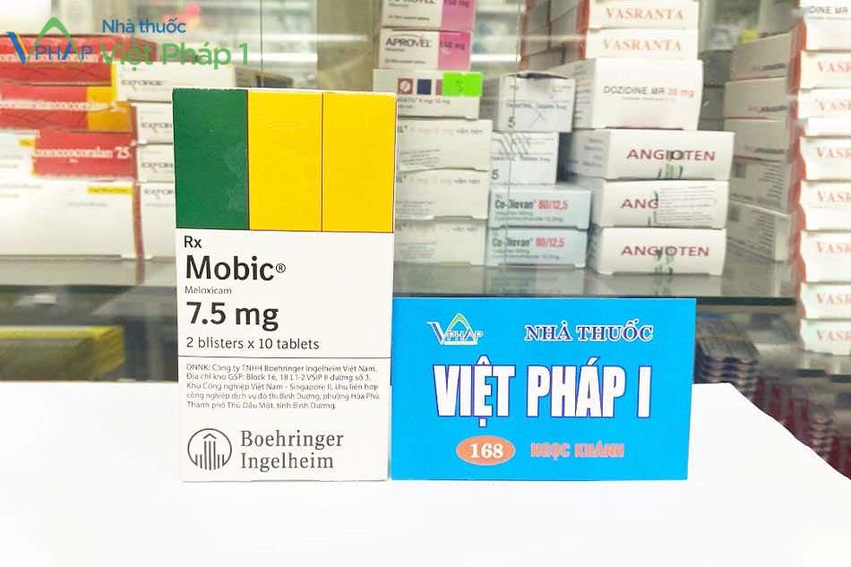 Thuốc Mobic 7,5mg chụp tại Nhà Thuốc Việt Pháp 1