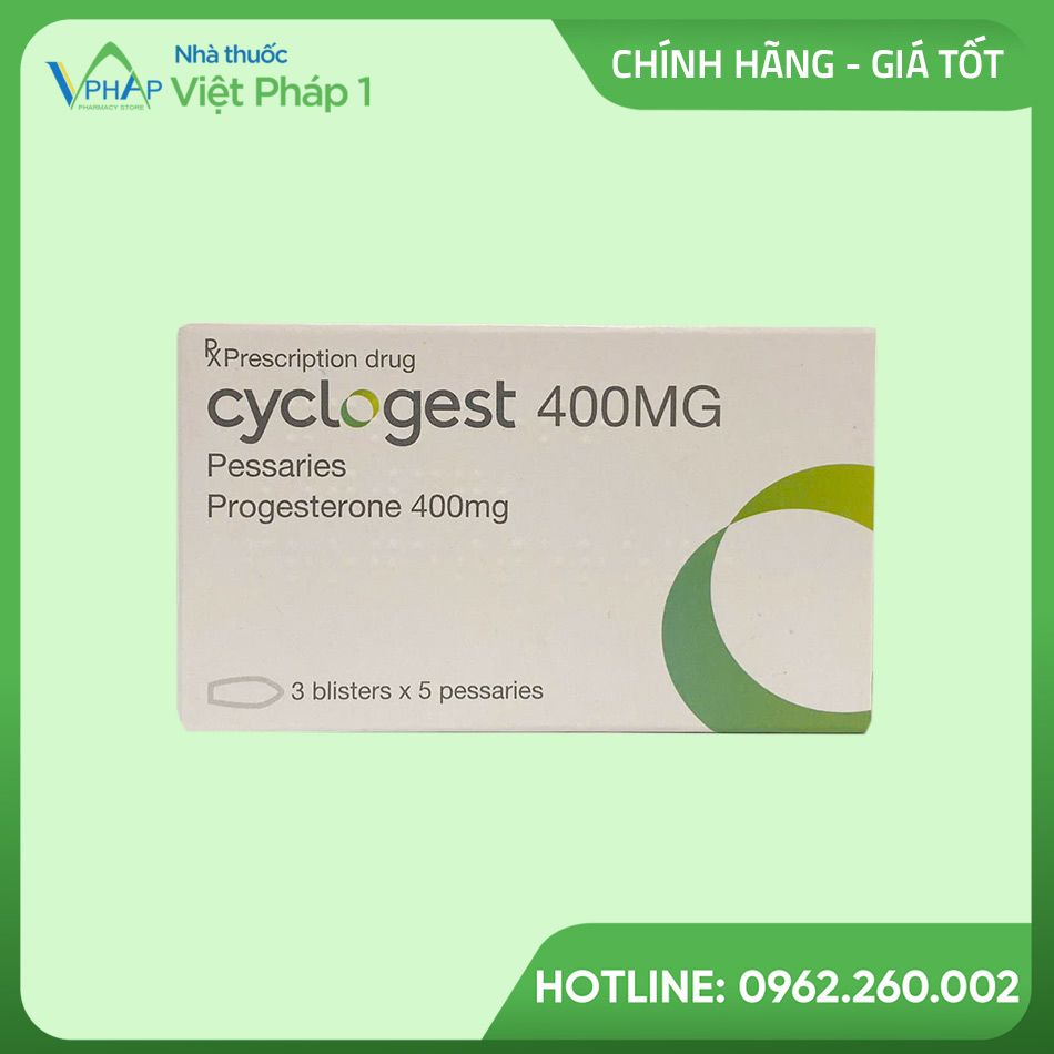 Thuốc Cyclogest 400mg