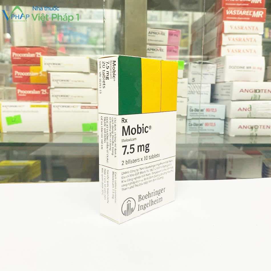 Thuốc giảm đau Mobic 7,5mg chụp tại Nhà Thuốc Việt Pháp 1