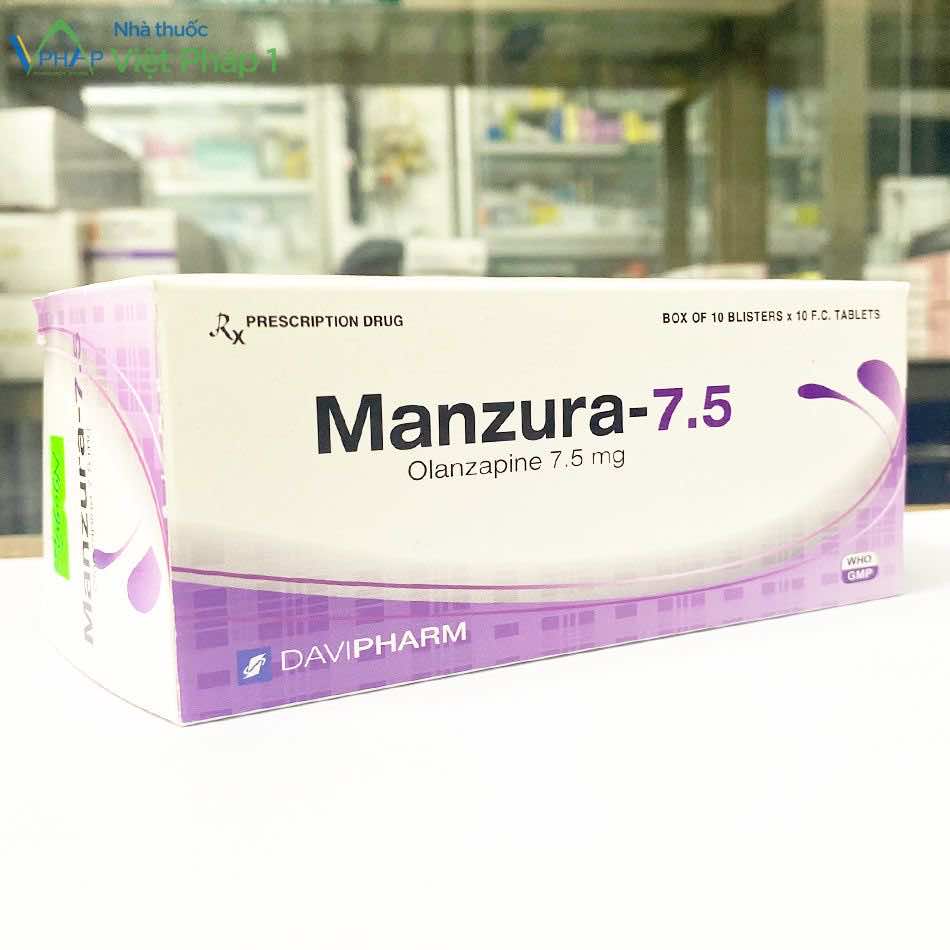 Hộp thuốc Manzura-7,5mg