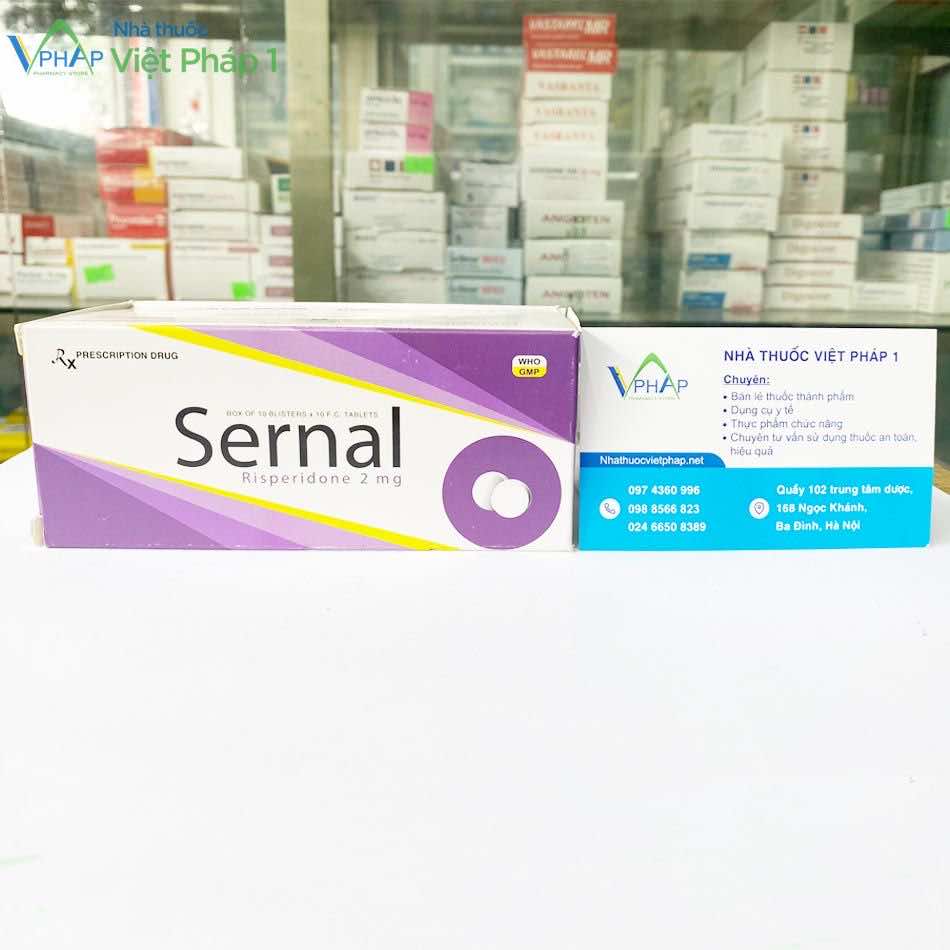Thuốc Sernal chính hãng được bán tại Nhà thuốc Việt Pháp 1