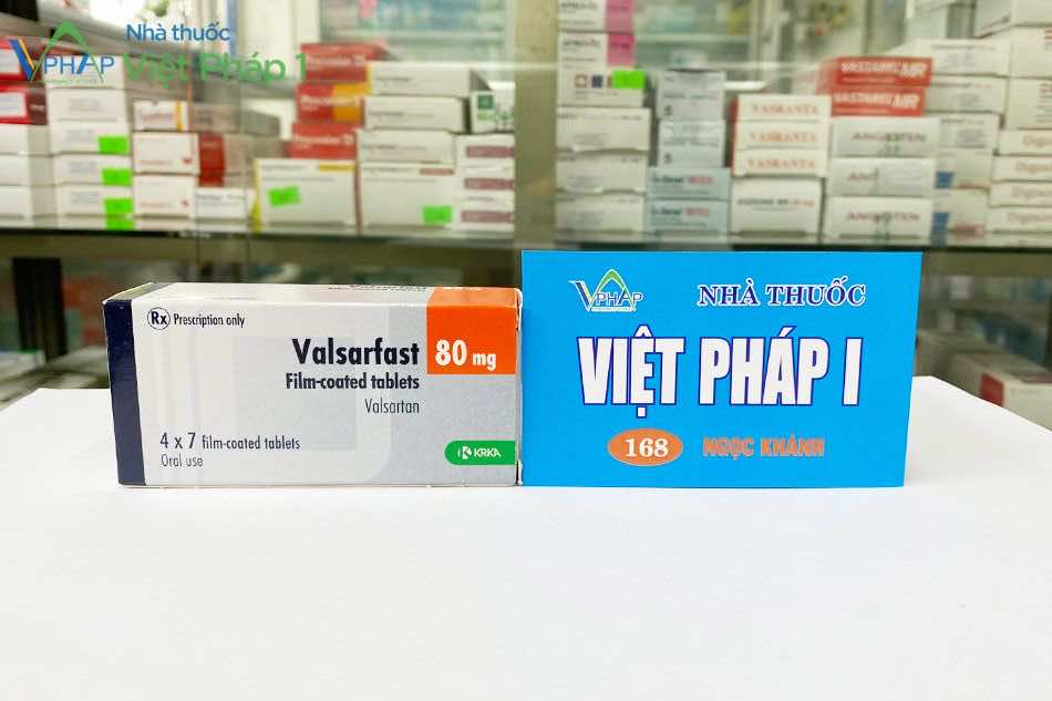 Mua thuốc Valsarfast 80mg tại Nhà thuốc Việt Pháp 1