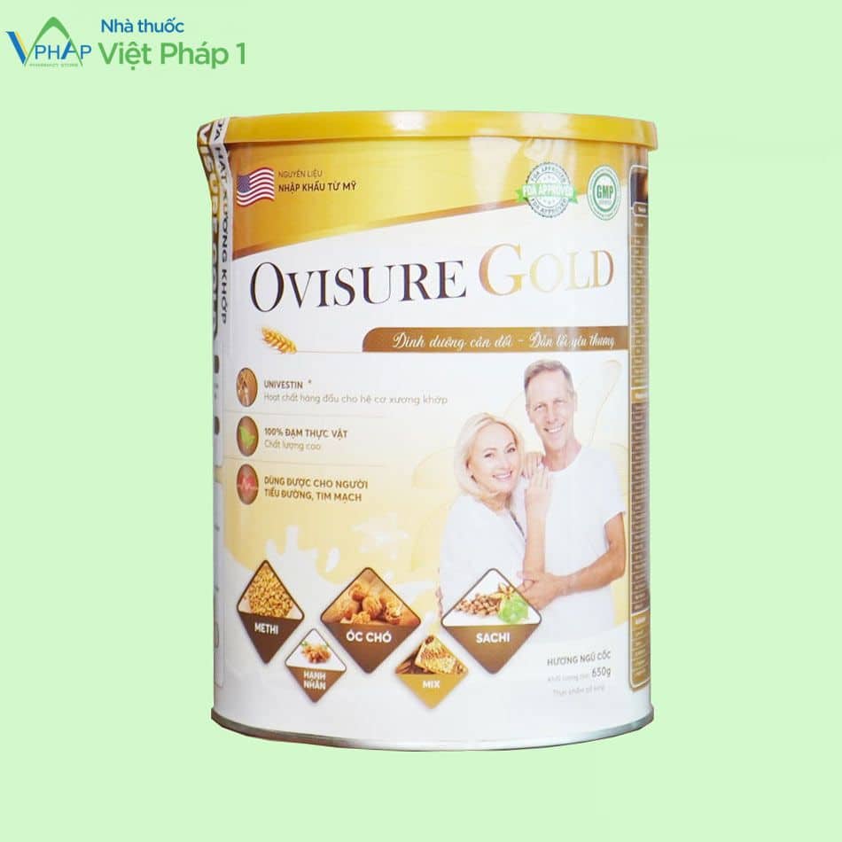 Hình ảnh: Hộp sữa hạt Ovisure Gold