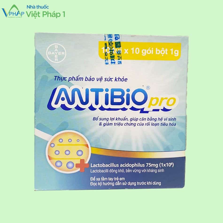 Hình ảnh thực phẩm bảo vệ sức khỏe Antibio Pro