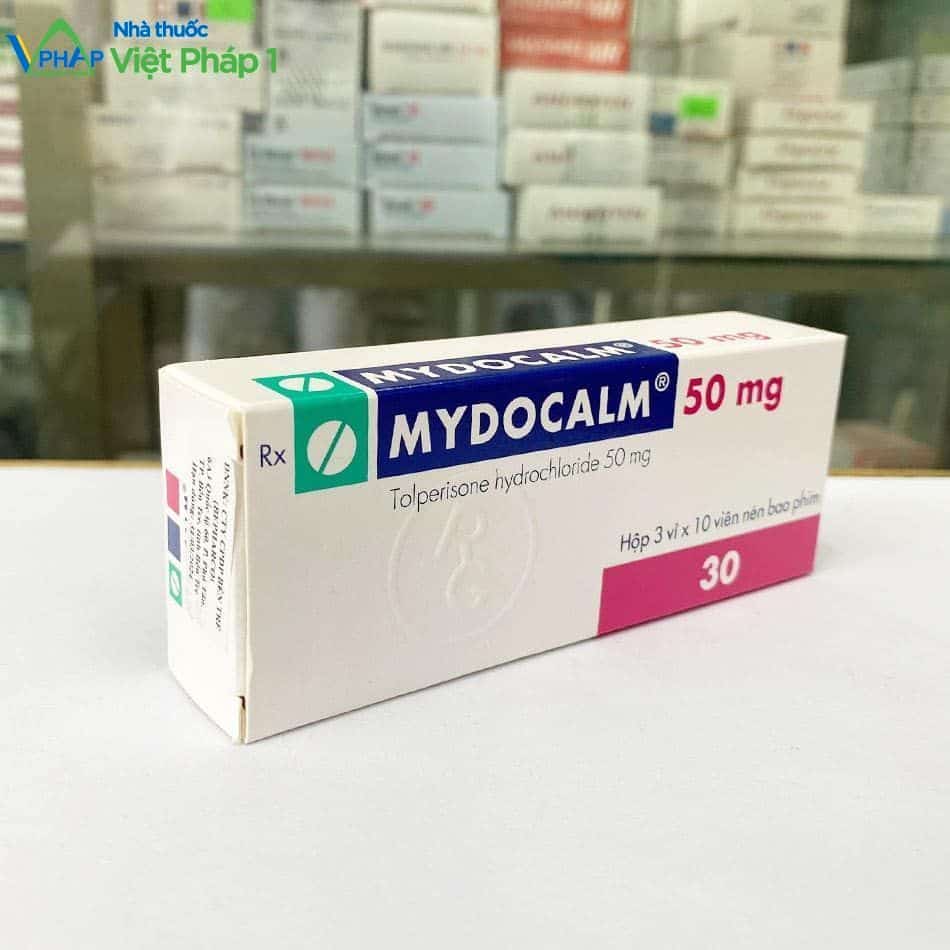 Mydocalm 50mg - Thuốc điều trị tăng trương lực cơ