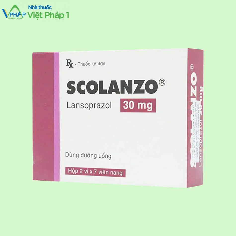 Scolanzo 30mg - Thuốc điều trị loét dạ dày, tá tràng