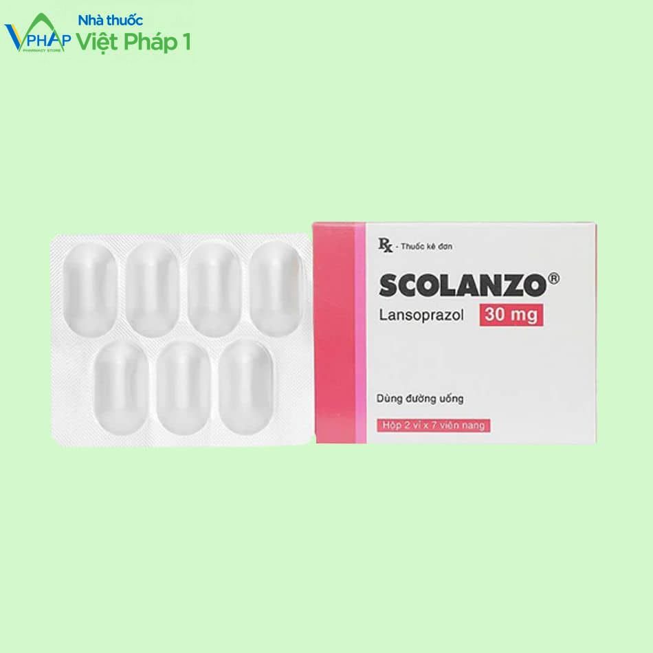 Scolanzo 30mg - Thuốc điều trị loét dạ dày, tá tràng
