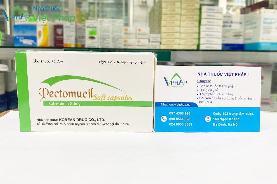 Thuốc Pectomucil phân phối chính hãng tại Nhà Thuốc Việt Pháp 1