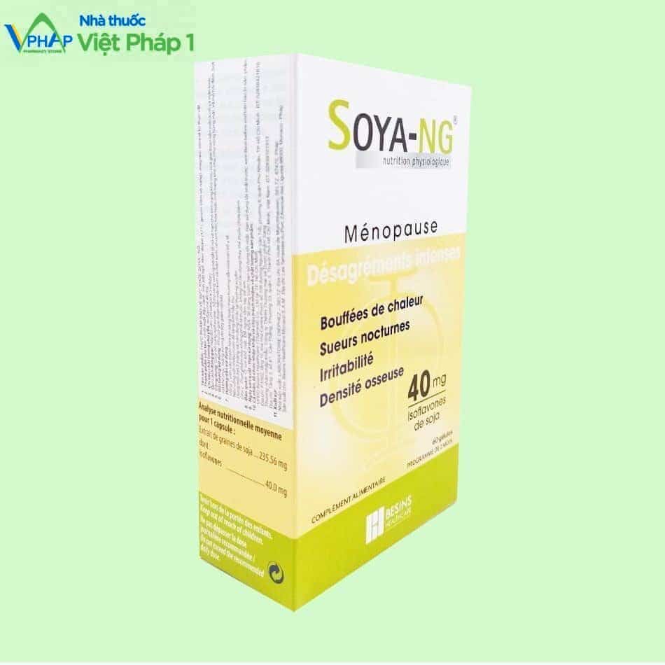 Viên uống SOYA-NG bổ sung hormon và cân bằng nội tiết tố nữ