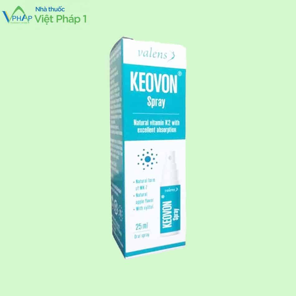 Lọ xịt Keovon Spray bổ sung vitamin K2