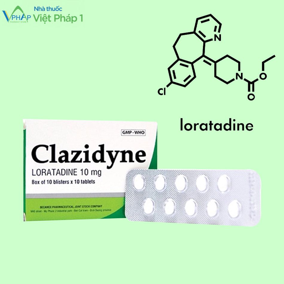 Cơ chế tác dụng của Clazidyne
