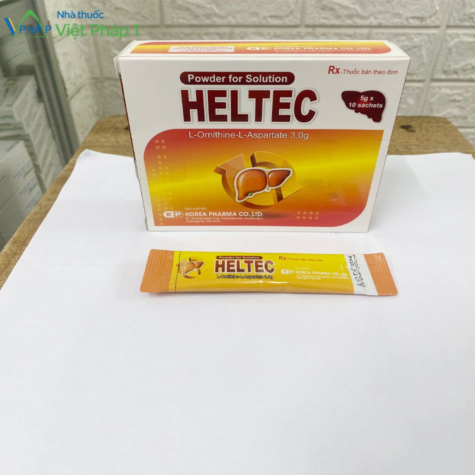 Gói thuốc và hộp thuốc Heltec 5g