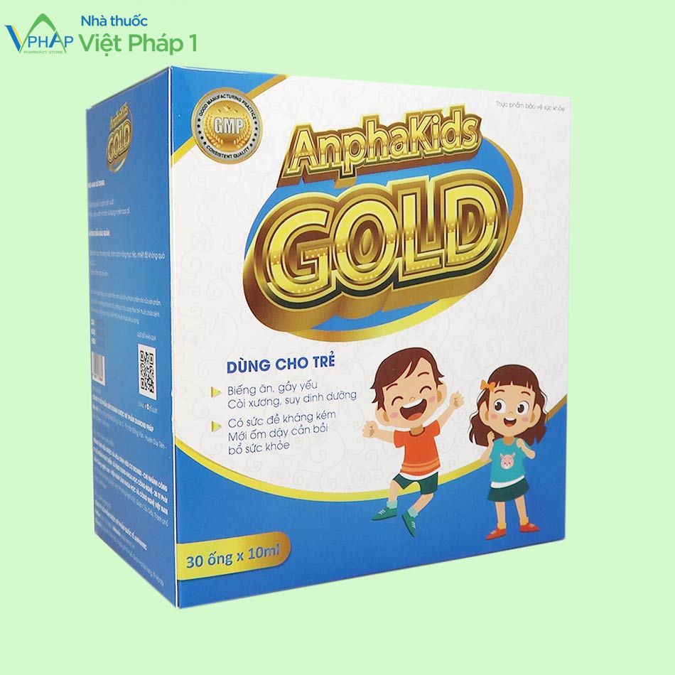 Hình ảnh hộp Anphakids Gold