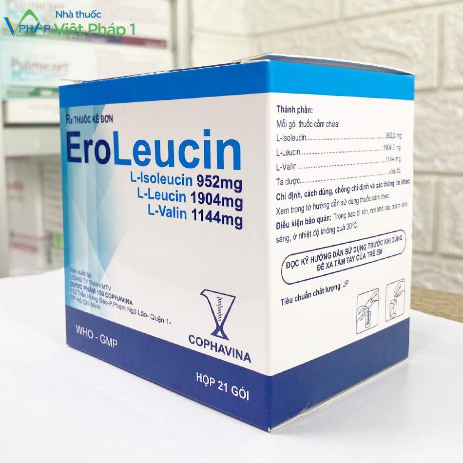 Hình ảnh hộp thuốc EroLeucin