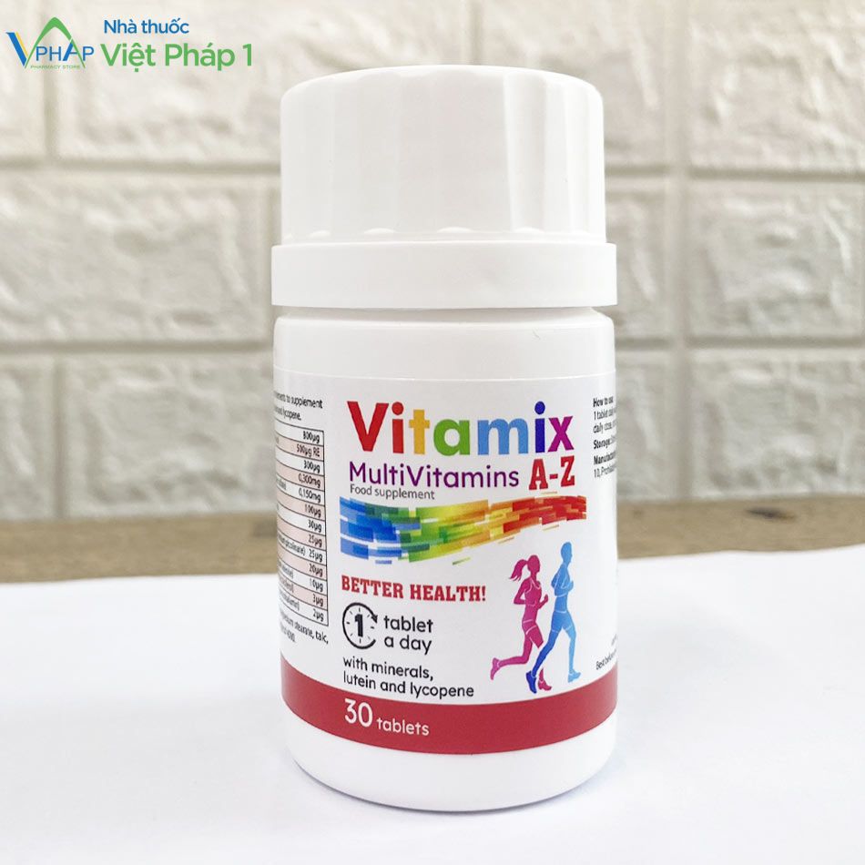 Hình ảnh lọ 30 viên Vitamix Multivitamins A-Z