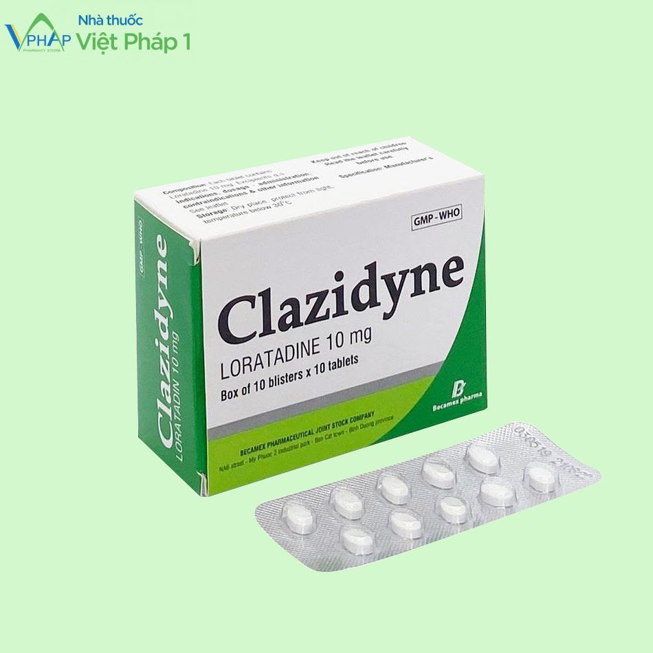 Hình ảnh sản phẩm thuốc Clazidyne