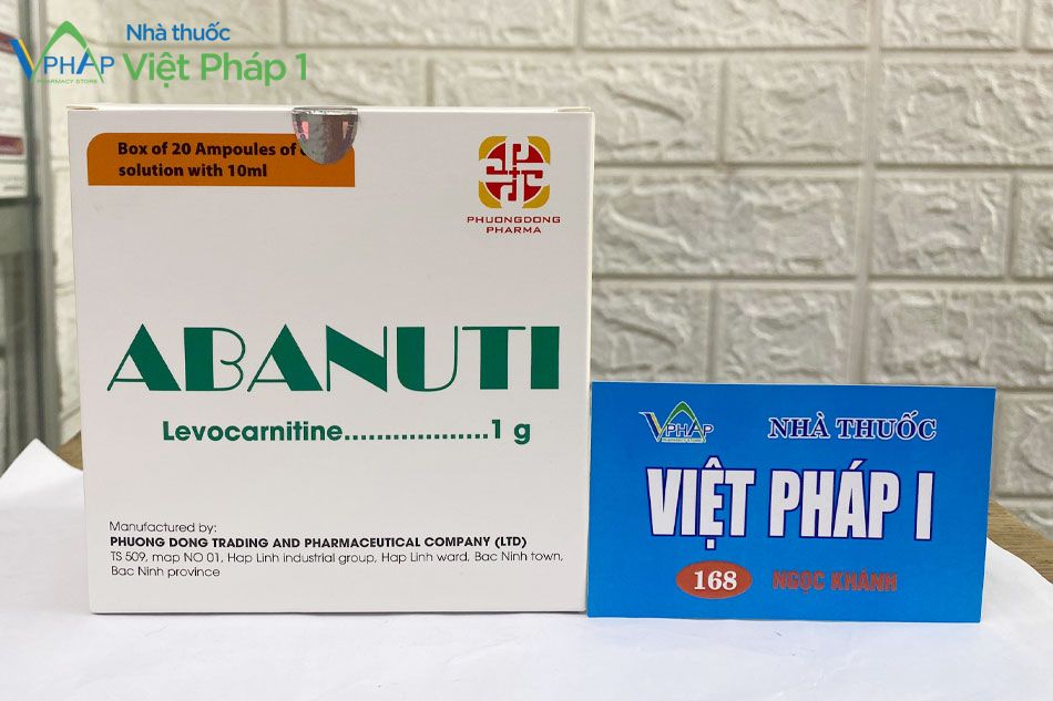 Mua thuốc Abanuti chính hãng tại Nhà thuốc Việt Pháp 1