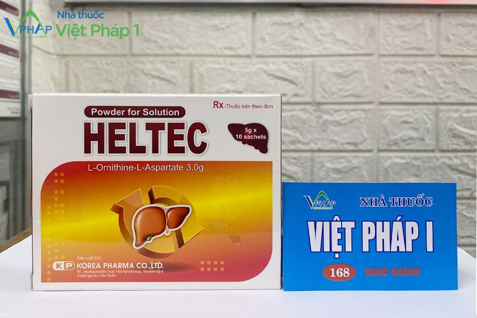 Mua thuốc Heltec 5g chính hãng tại Nhà thuốc Việt Pháp 1