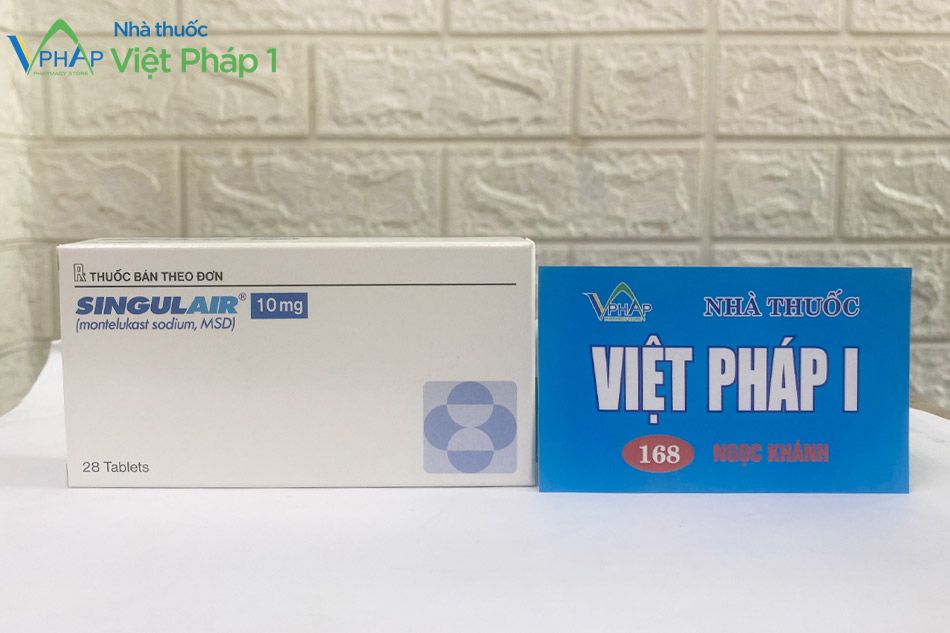 Mua thuốc Singulair 10mg chính hãng tại Nhà Thuốc Việt Pháp 1