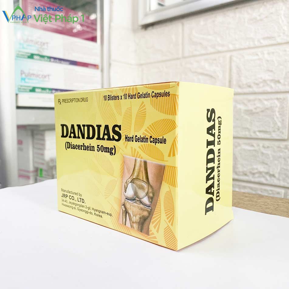 Hộp thuốc Dandias 50mg