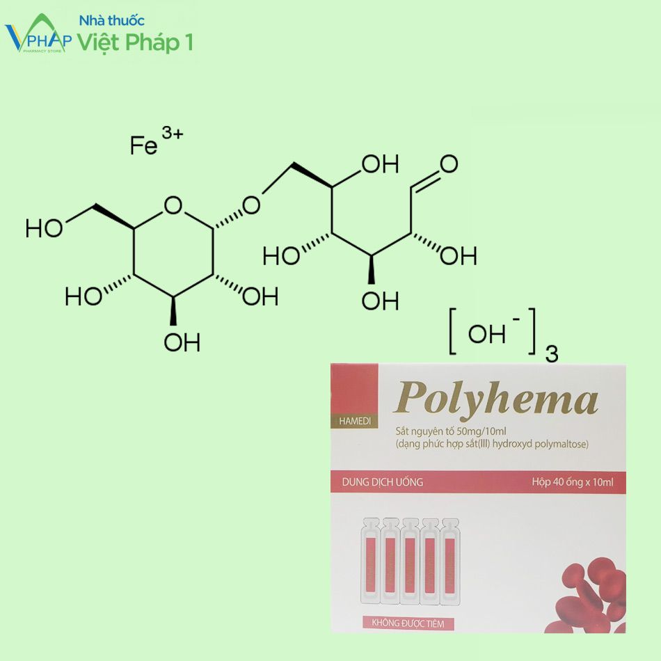 Hoạt chất Sắt (III) hydroxyl polymaltose (IPC) có trong thuốc