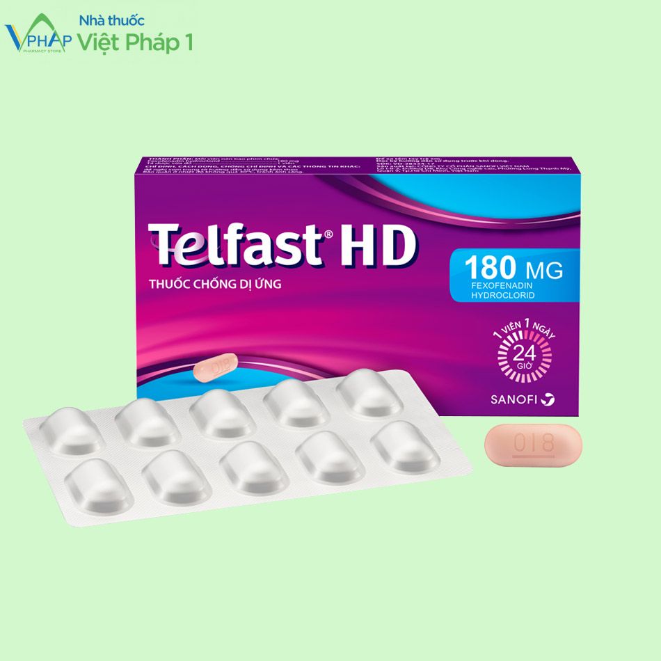Hình ảnh sản phẩm Telfast HD 180mg