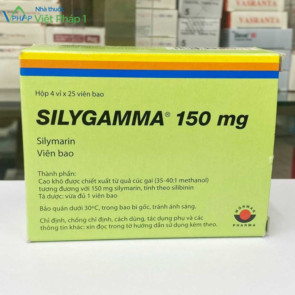 Hình ảnh hộp thuốc Silygamma