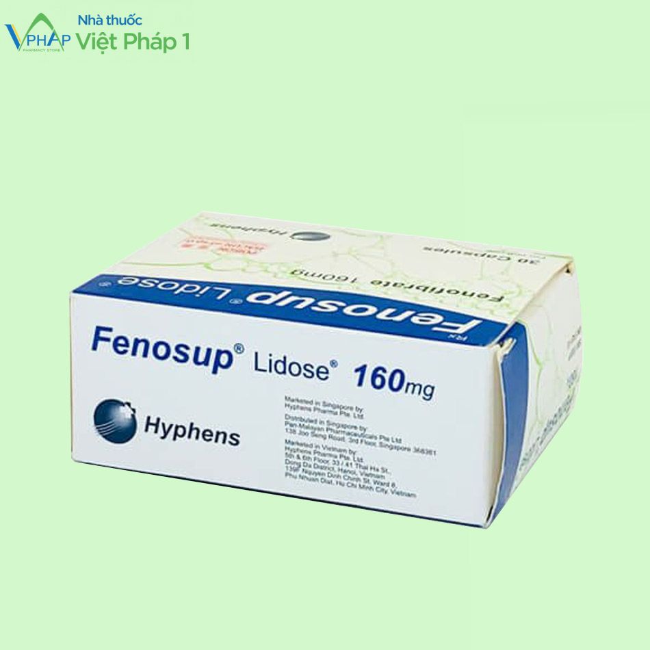 Thuốc Fenosup Lidose 160 hộp 30 viên