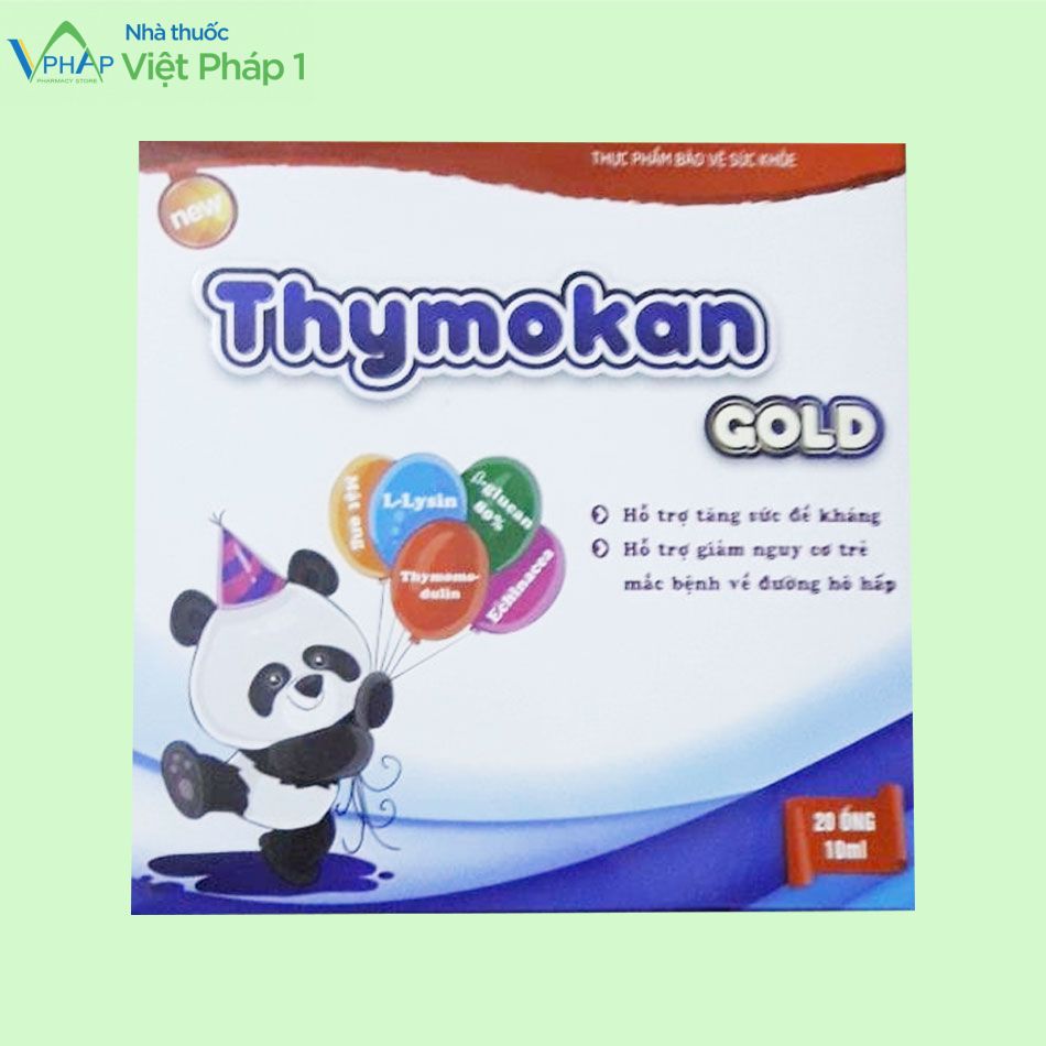 Hình ảnh hộp sản phẩm Thymokan Gold