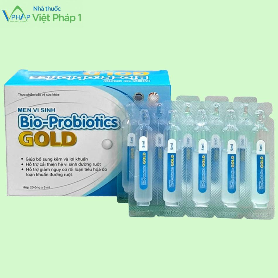 Hộp và vỉ Bio Probiotics Gold
