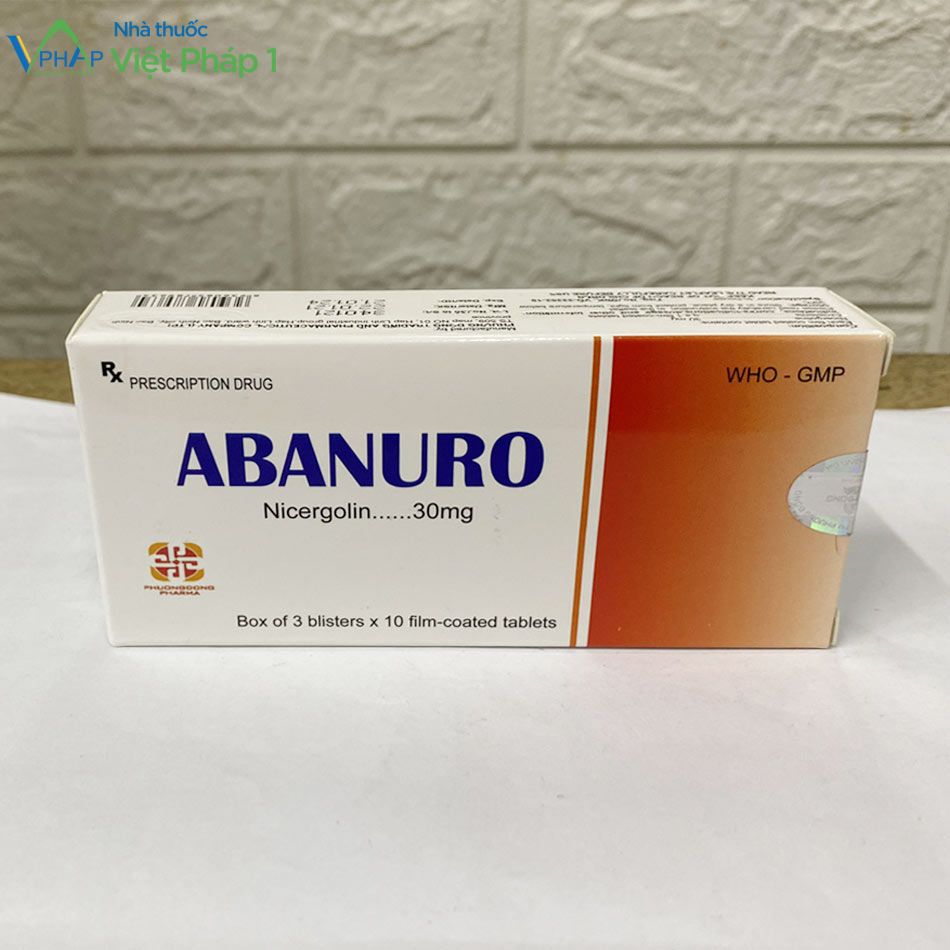 Hộp thuốc Abanuro