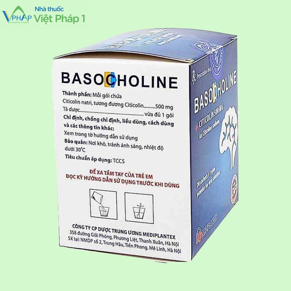 Thuốc Basocholine