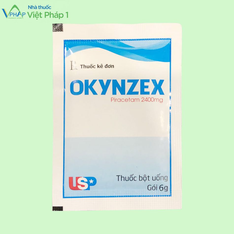 Hình ảnh gói thuốc Okynzex 2400mg