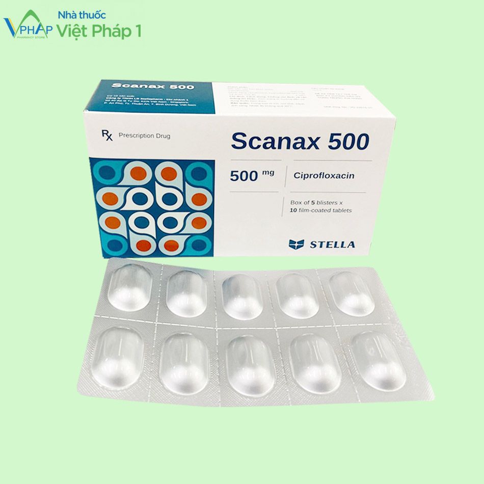 Hình ảnh của thuốc Scanax 500