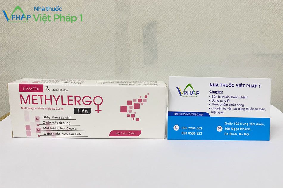 Thuốc Methylergo bán tại Nhà thuốc Việt Pháp 1